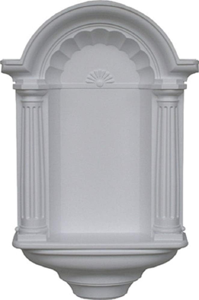 White 30 L x 19.5 W x 4.75 D ABS Plastic Wall Niche K416043
