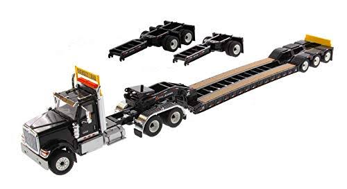 Black XL 120 Lowboy Trailer Diecast Model H3358