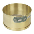 Sieve, Brass / Stainless, Dia 8, 8 Deep, No.120, with Support Cloth P3177
