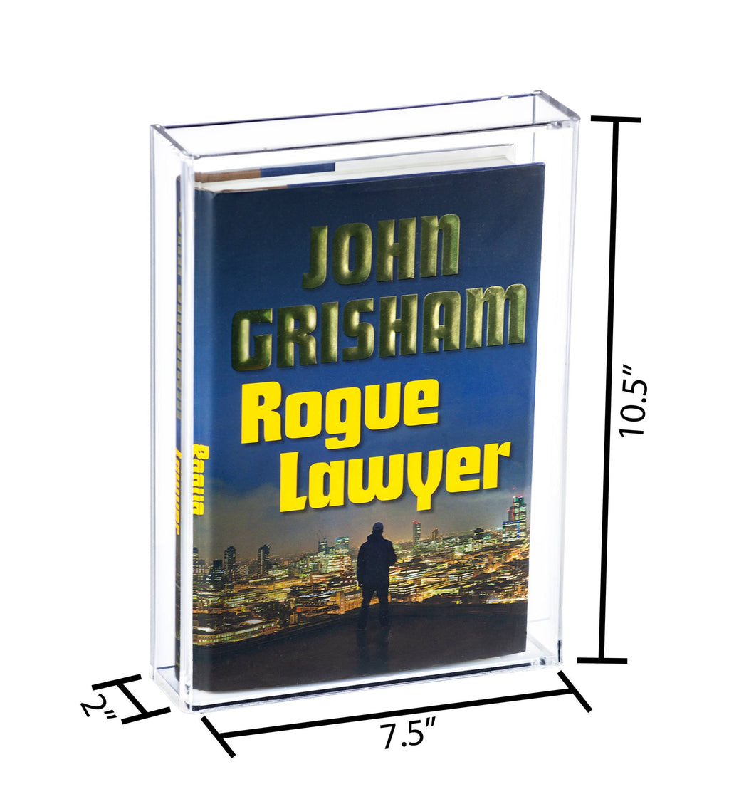 Clear Acrylic Book Display Case Q66647