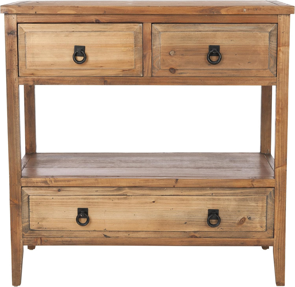 Black 3-Drawer Sideboard U633