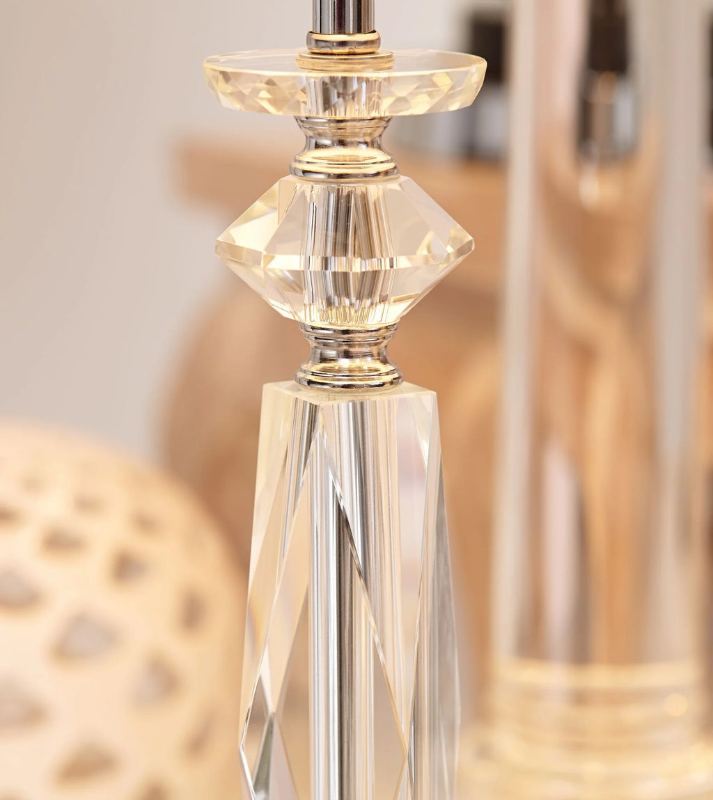 23" High Clear Crystal Accent Table Lamp Q322232