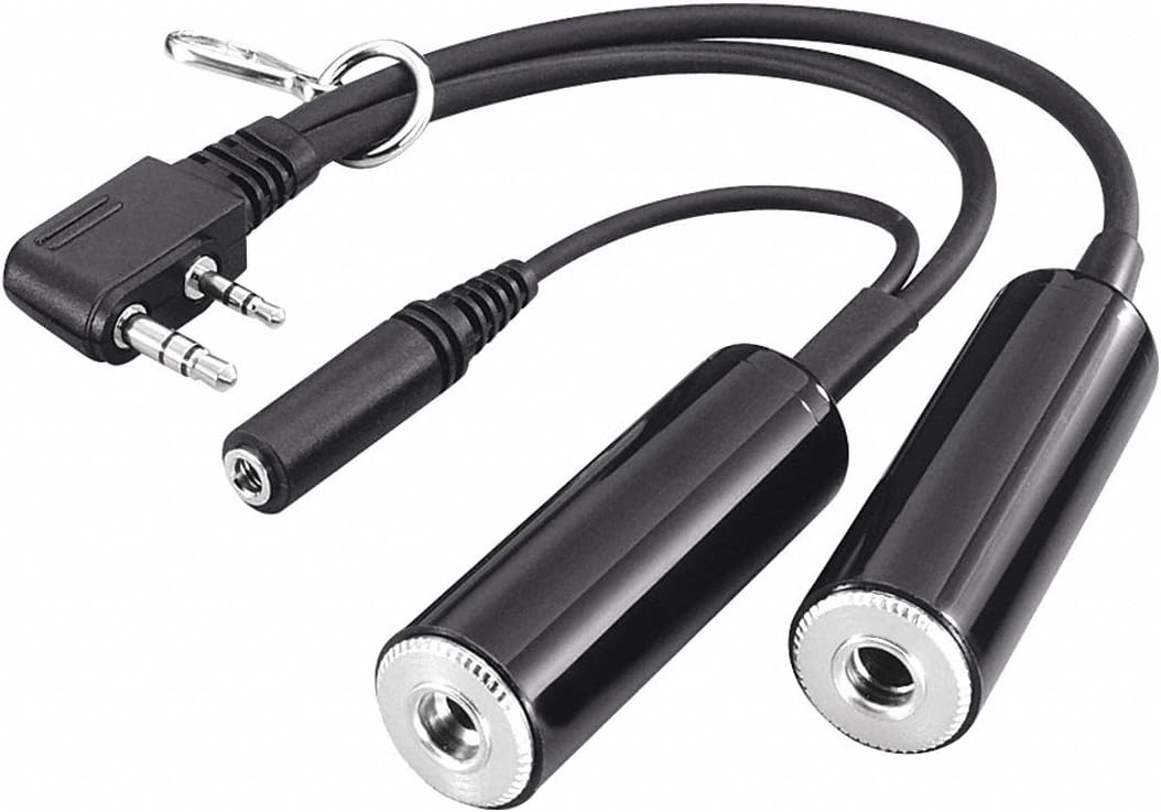 Aviation Radio Headset Adapter Cable D379