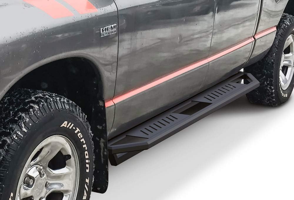 6.5in Aluminum Running Boards for Dodge Ram 1500 2002-2008 Quad Cab & 2500 3500 03-09 L798034