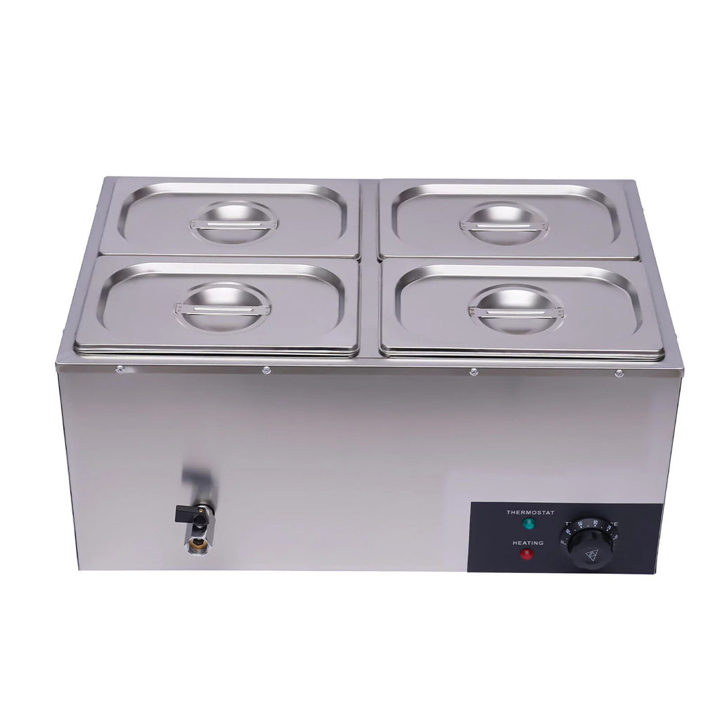 110V 4-Pan Commercial Food Warmer L454921