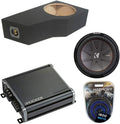Dual 10 Kicker C10 Subwoofer Rhino Coated Sub Box Enclosure Y20541