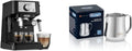 Manual Espresso Machine with Milk Frother, 15 Bar, Black / Stainless G3345