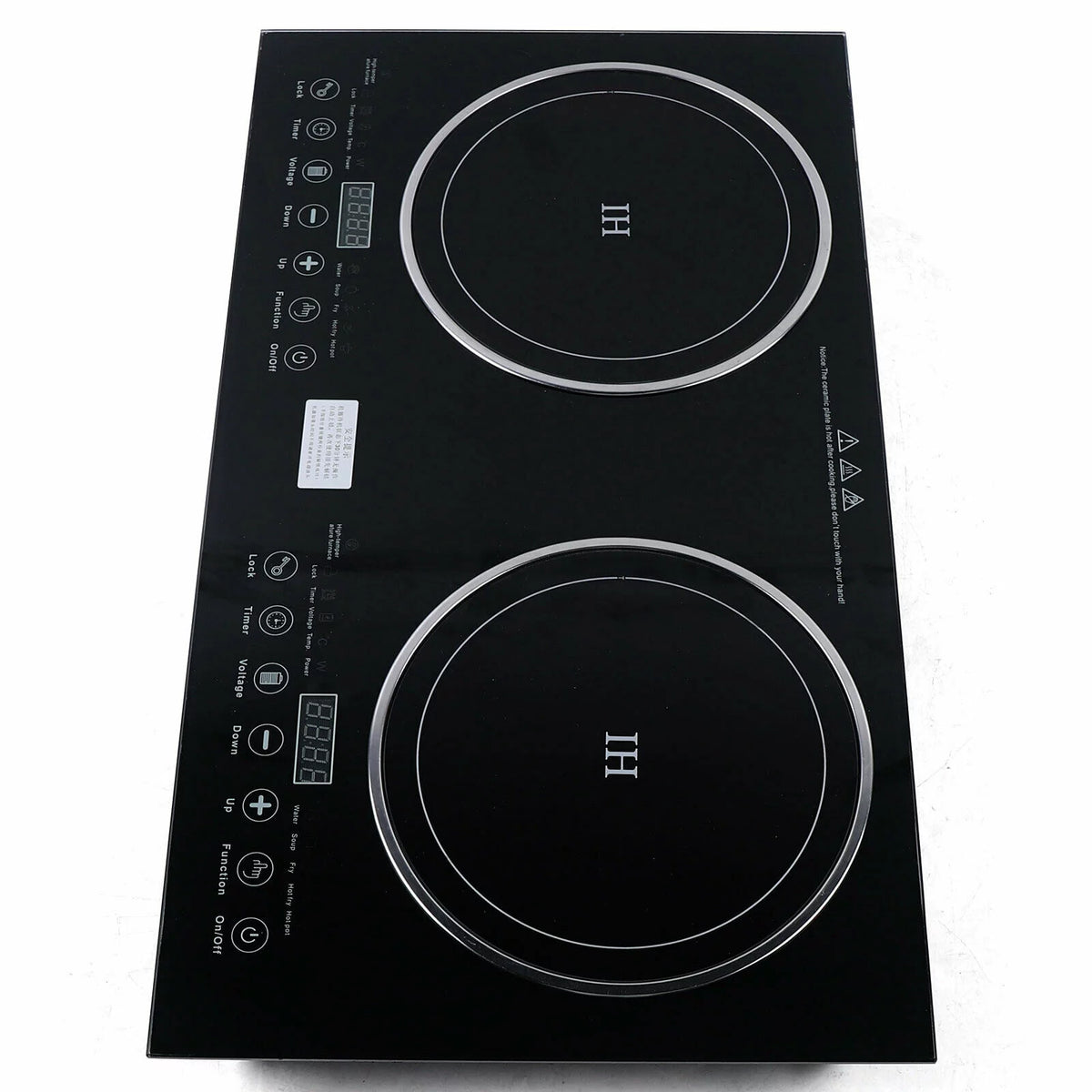 2600W 110V Double Burners Induction Cooktop I437