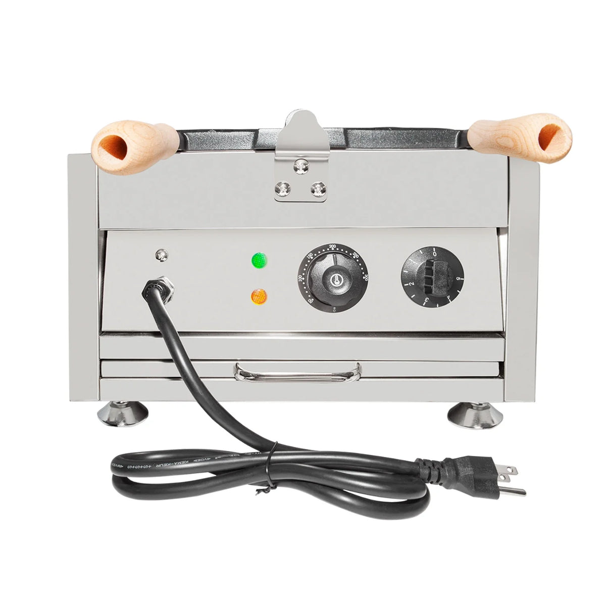 6 Close-Mouth Fish Shaped Waffle Electric Taiyaki Machine Z4078