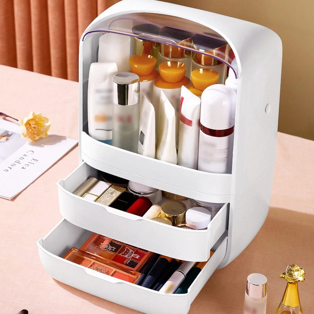 Makeup Storage Box With Drawer D222