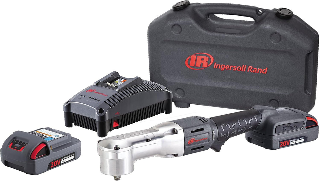 20V 3/8 Cordless Right Angle Tool Kit with Charger Case 2 Batteries T15048