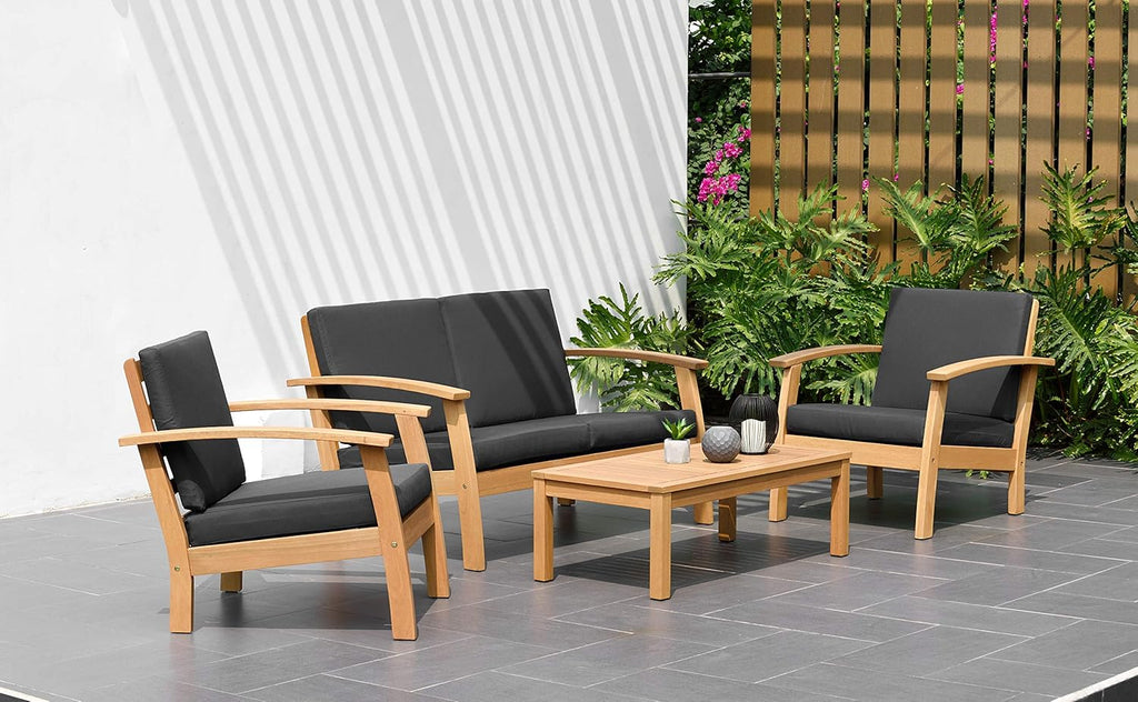 Blue 4-Piece Eucalyptus Conversation Set G46600