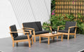 Blue 4-Piece Eucalyptus Conversation Set G46600