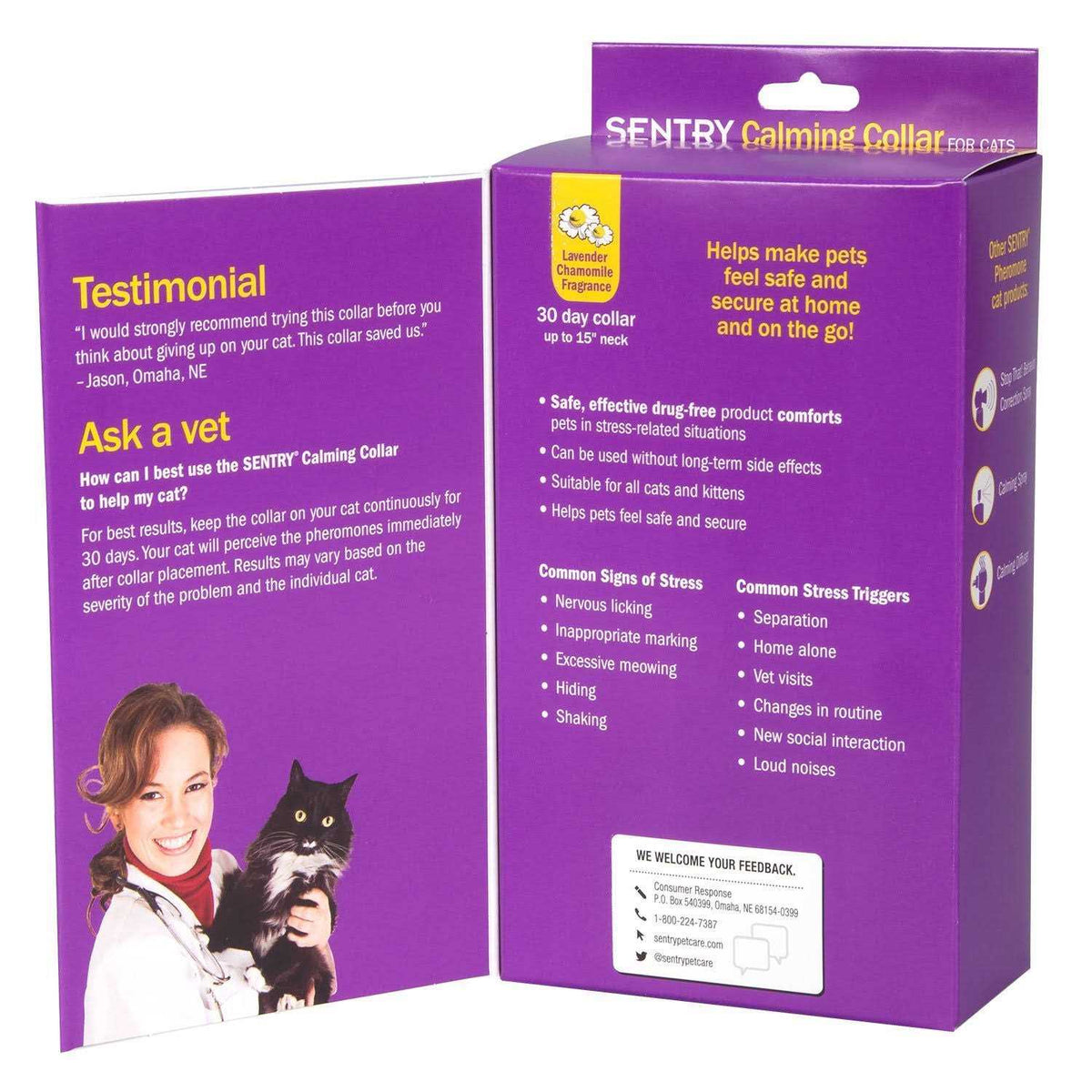 Calming Collar for Cats K307