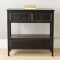 Black 3-Drawer Sideboard U633