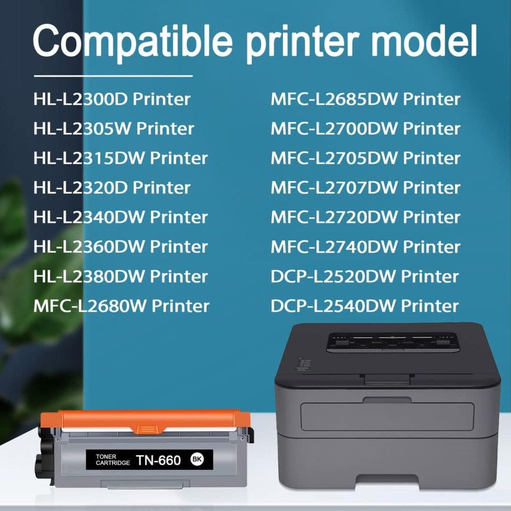 3 Pack TN-660 Toner Cartridge O432