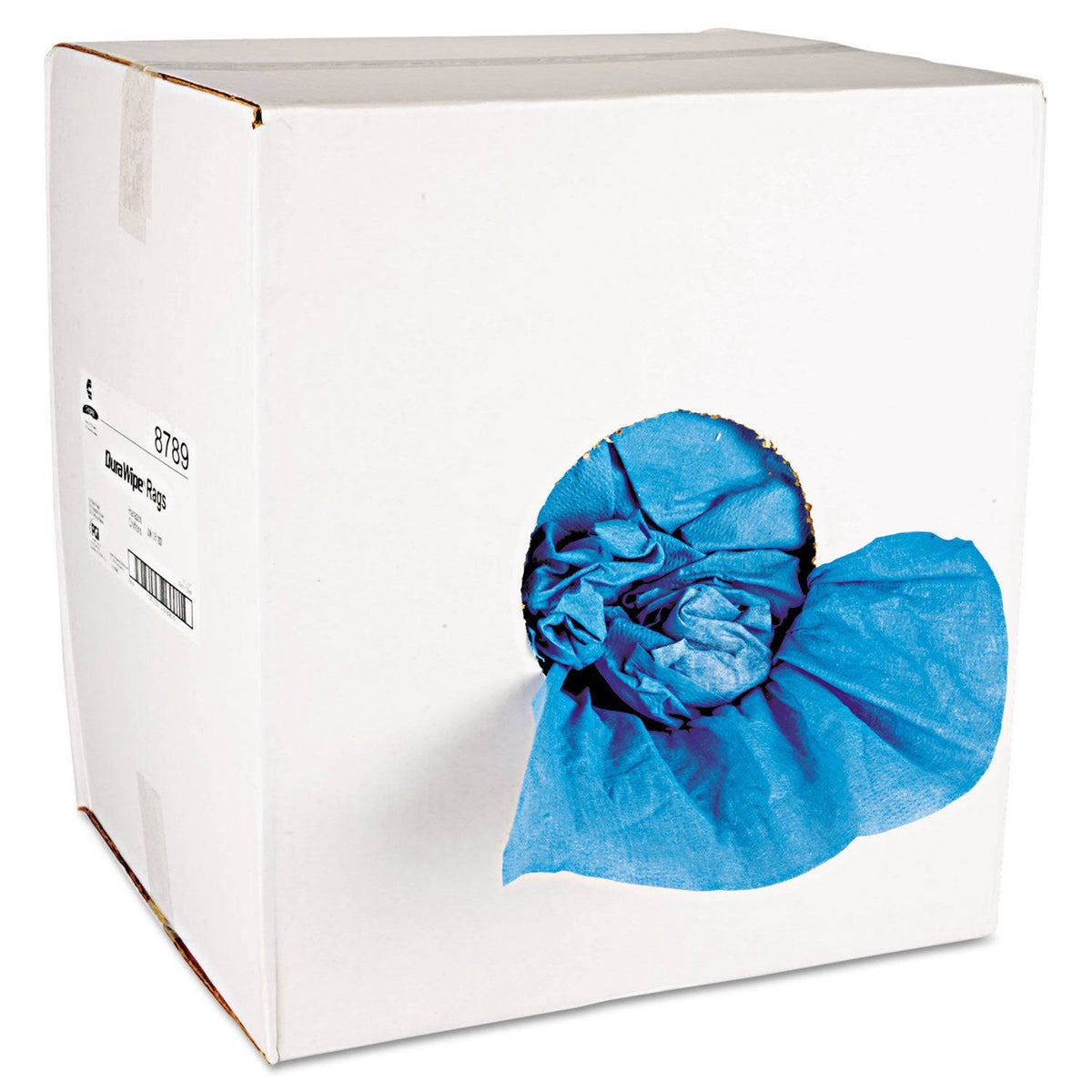 Blue 14 x 14 Wood-Pulp/Polyester Towels O22353