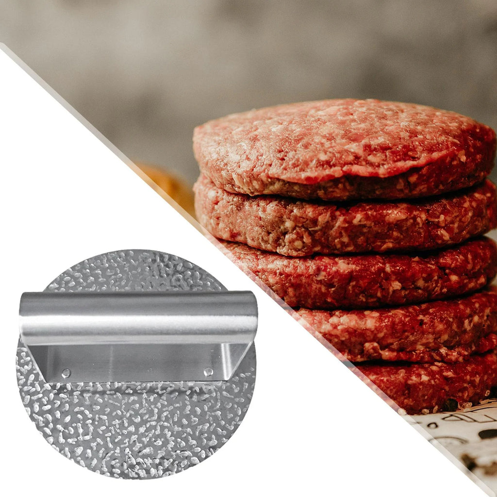 Round Burger Presses Flat Bottom P174