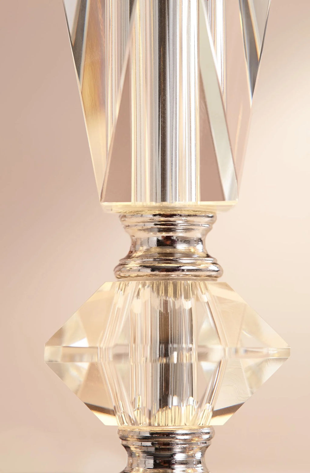 23" High Clear Crystal Accent Table Lamp Q322232