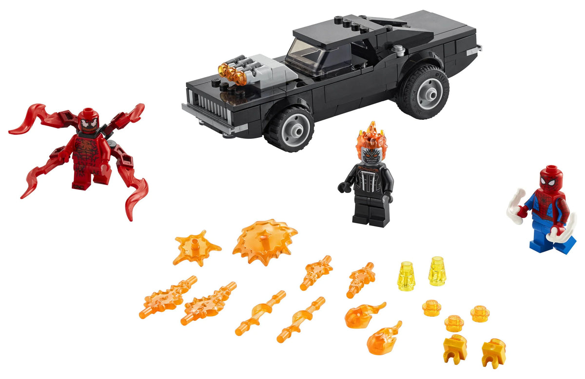 Spider-Man and Ghost Rider vs. Carnage 212 Pieces Building Toy B3955