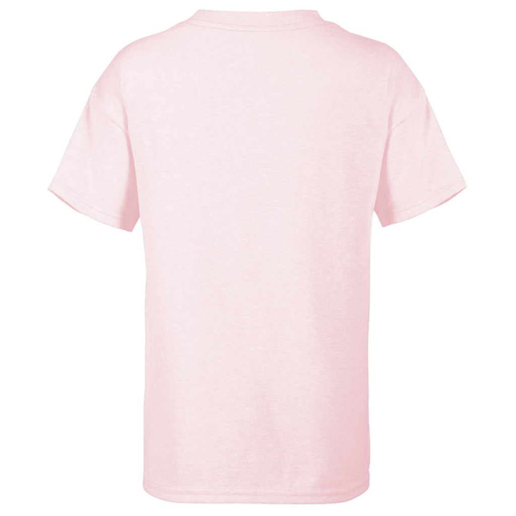Soft Pink Short Sleeve T-Shirt for Kids O259