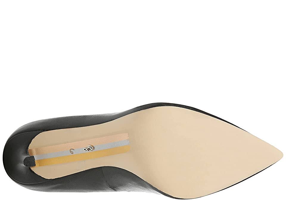Black Leather Pumps K3199