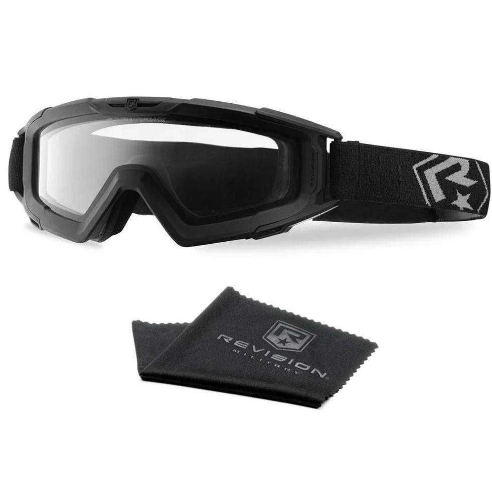 Tactical Black Smoke Goggle System Basic Kit I50288