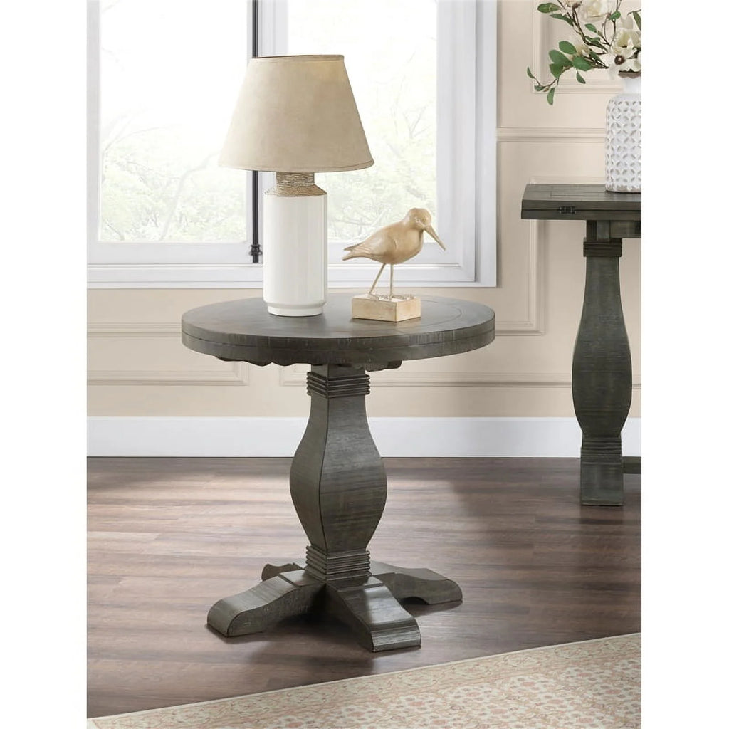 2-Piece Solid Wood Coffee Table & End Table Set P116
